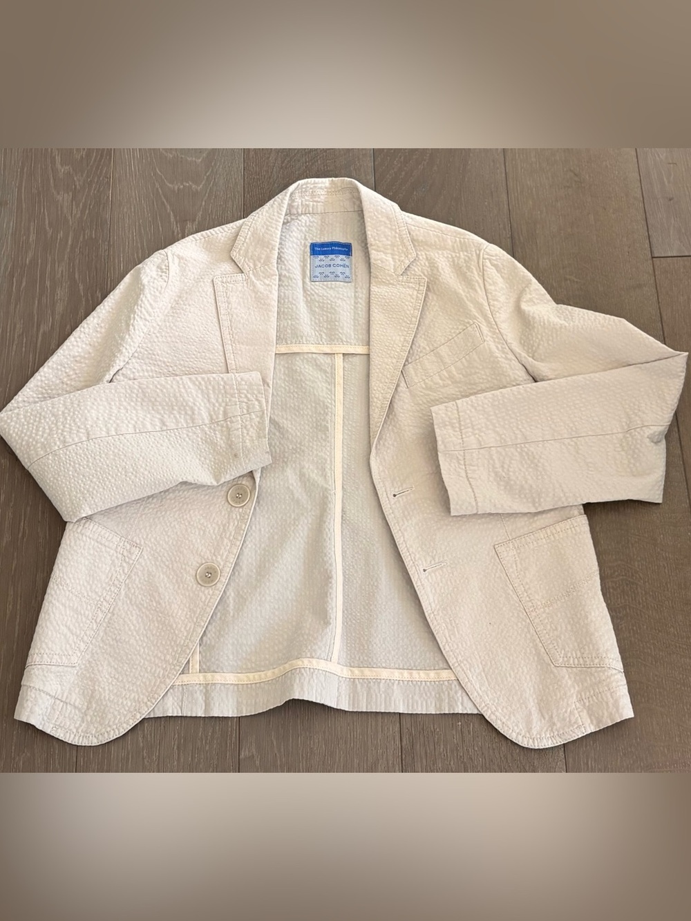 Jacob Cohen Kid’s Light Cream Blazer